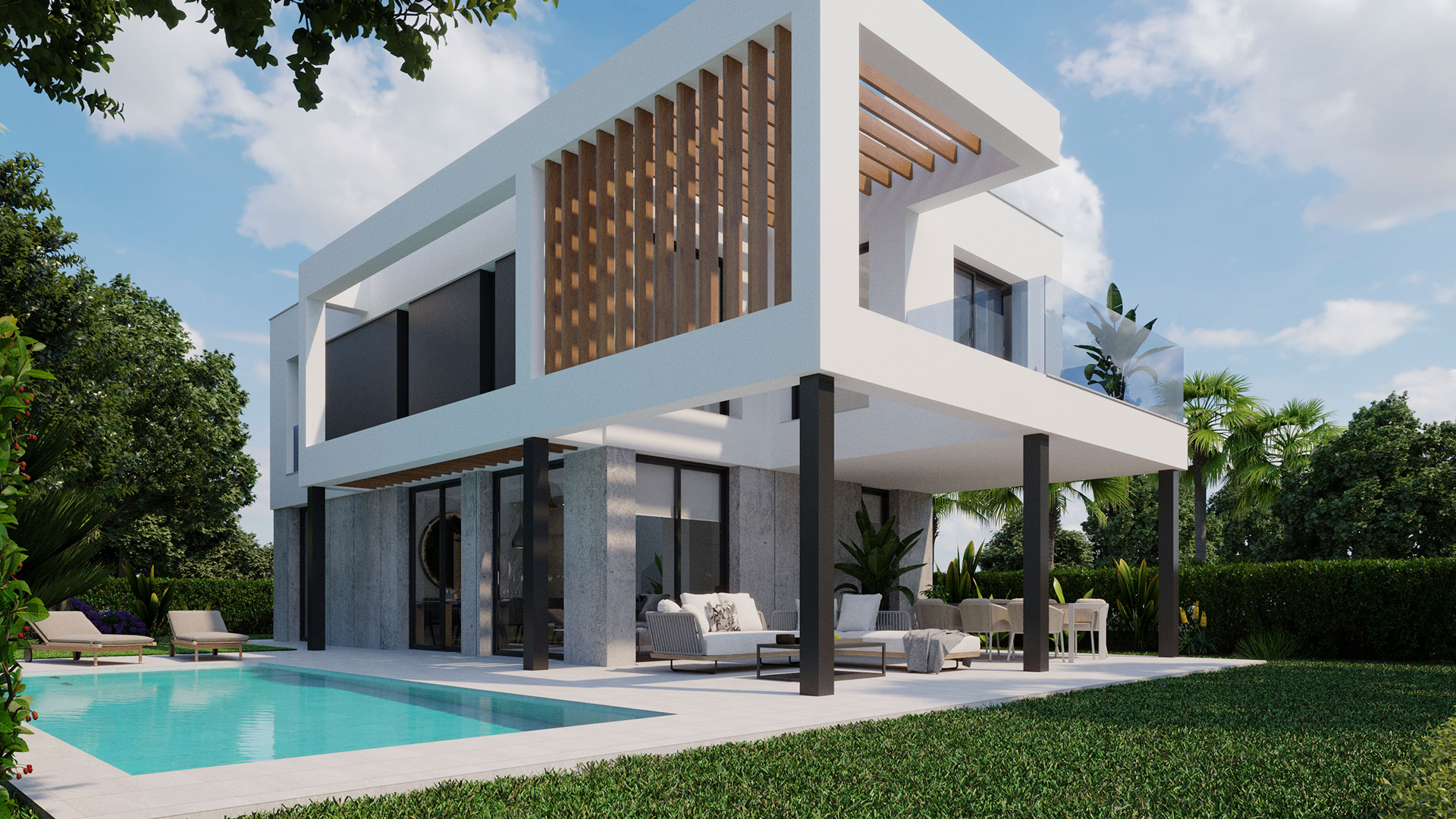 Q10Residential-Villa with swimming pool